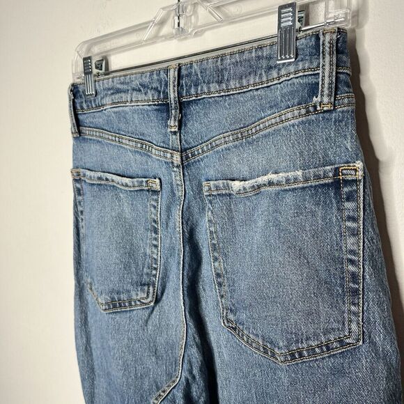 Upcycled Jeans Womens 4 Tapestry Boho Festival High Rise Art To Wear Retro - Picture 12 of 13